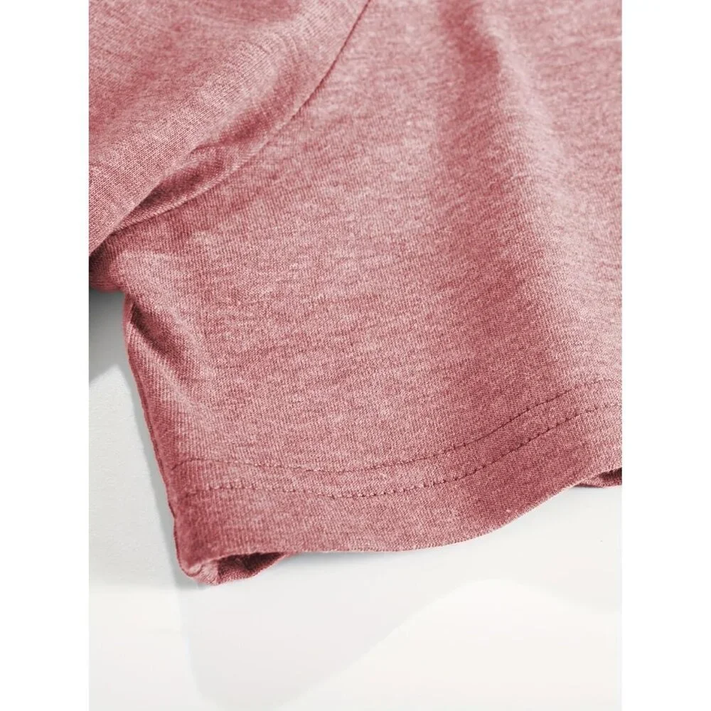 Women's T-Shirt Short Sleeve Crewneck Graphic Tees Printed Casual Summer Tops - Picture 3 of 5